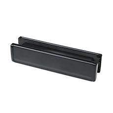 Black Premium Letterplate