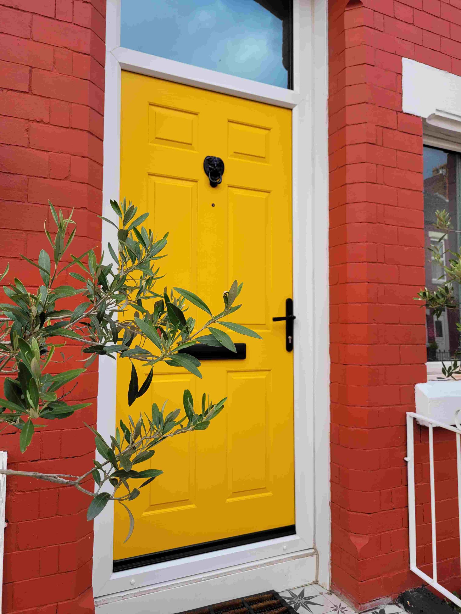 Yellow door